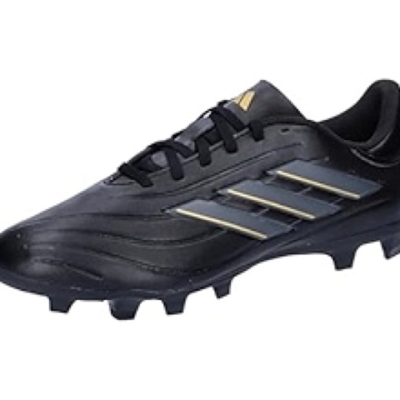 Adidas Black Cora Pure Men’s Soccer Cleats Size 7 – Firm Ground Football Shoes - Picture 8 of 9